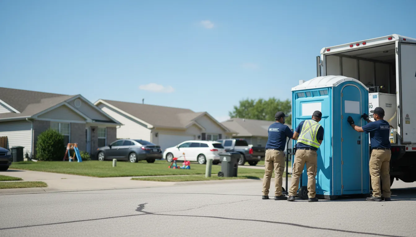 Standard Porta Potty Rentals in Freetown, IN near me